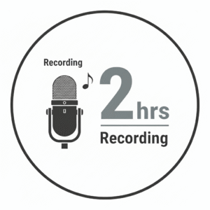 2 hour recording session